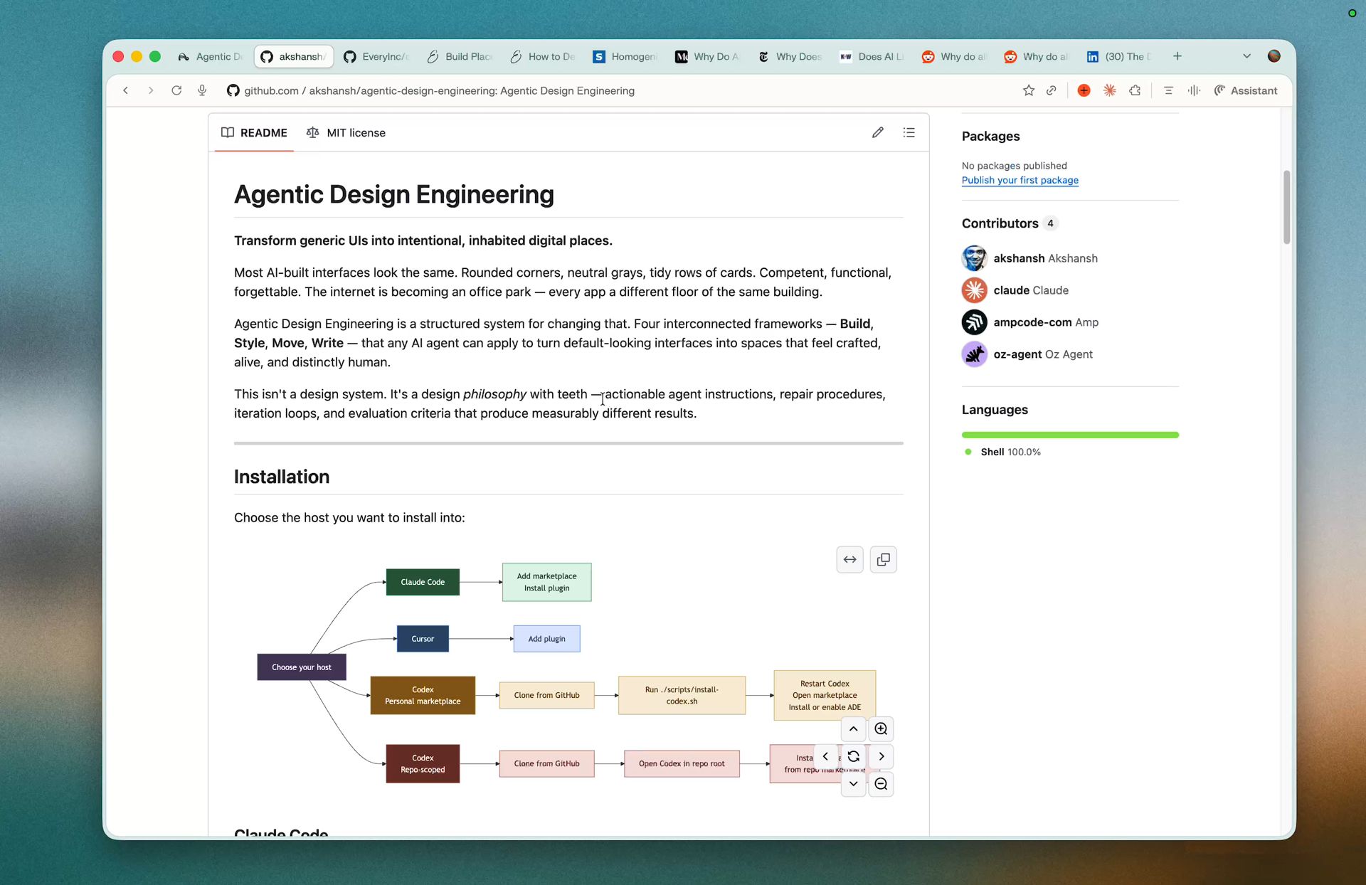 Agentic Design Engineering process frame 2